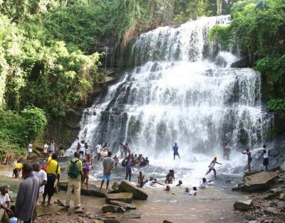 Waterfall in Ghana’s Eastern Region: Boti