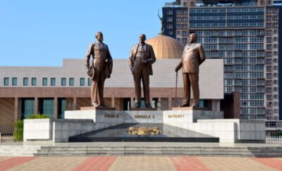 Three Dikgosi Monument: A testament to Botswana’s rich cultural heritage and the enduring legacy of its visionary leaders